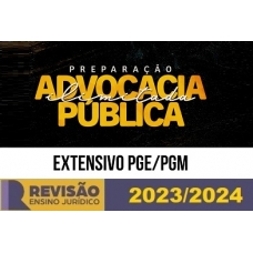 RPGE - Extensivo Advocacia Pública PGE - PGM (Revisão PGE 2024)
